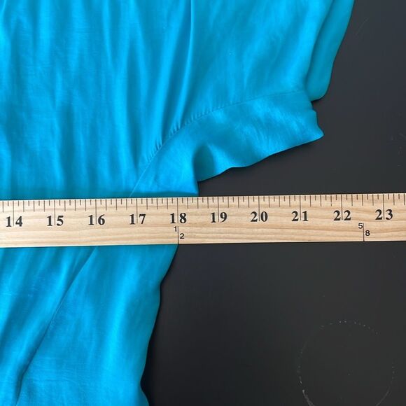 rag & bone Teal Mini Dress Size 4 - Picture 6 of 8